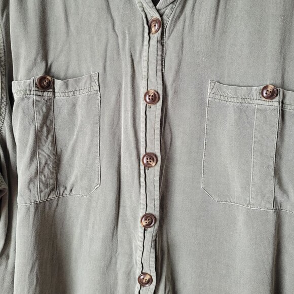 Maurices Plus Size Utility Button Down - Picture 5 of 9